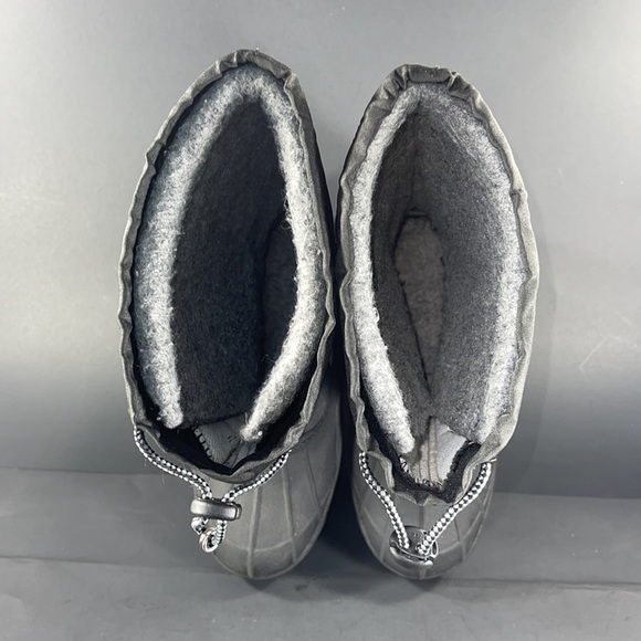 L.L. Bean Northwoods Winter Black Kid’s Boots size - Picture 7 of 8